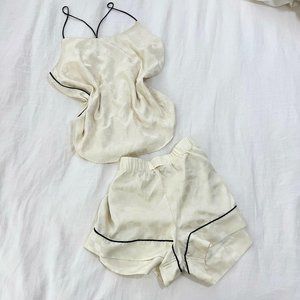 Victoria's Secret Satin Sleep Set Shorts Cami